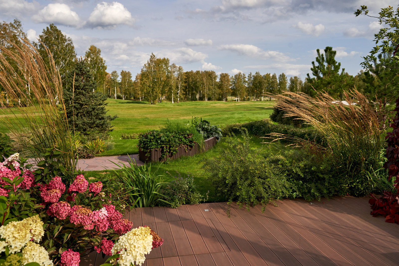 Участок с видом на гольф-поле