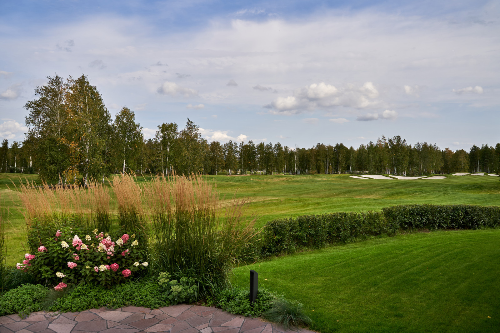 Участок с видом на гольф-поле