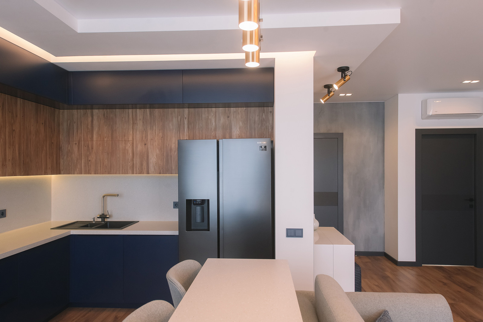 Фото дизайна интерьера готовой квартры