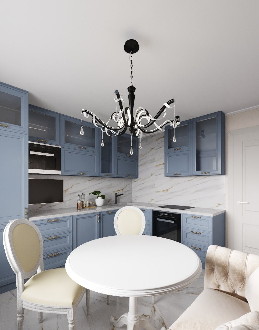 Однокомнатная квартира  34 м2