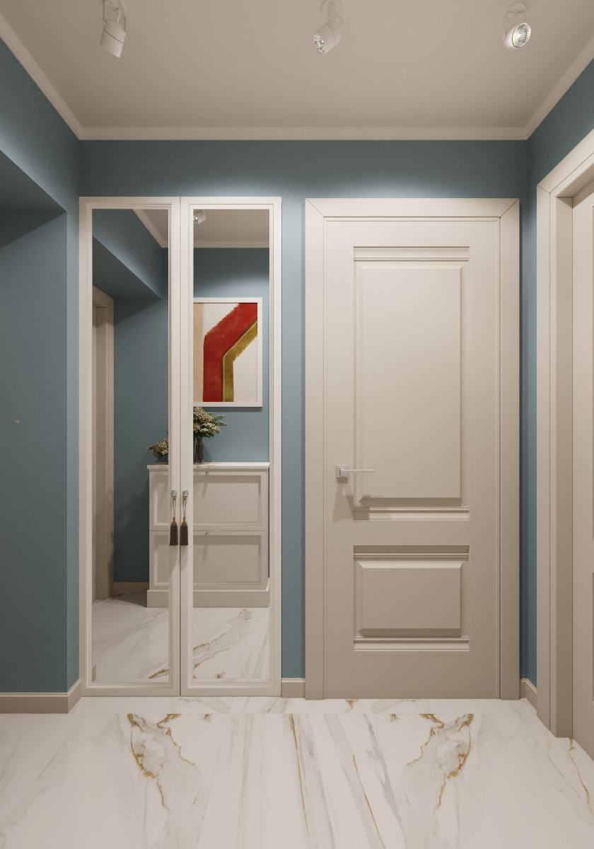 Однокомнатная квартира  34 м2