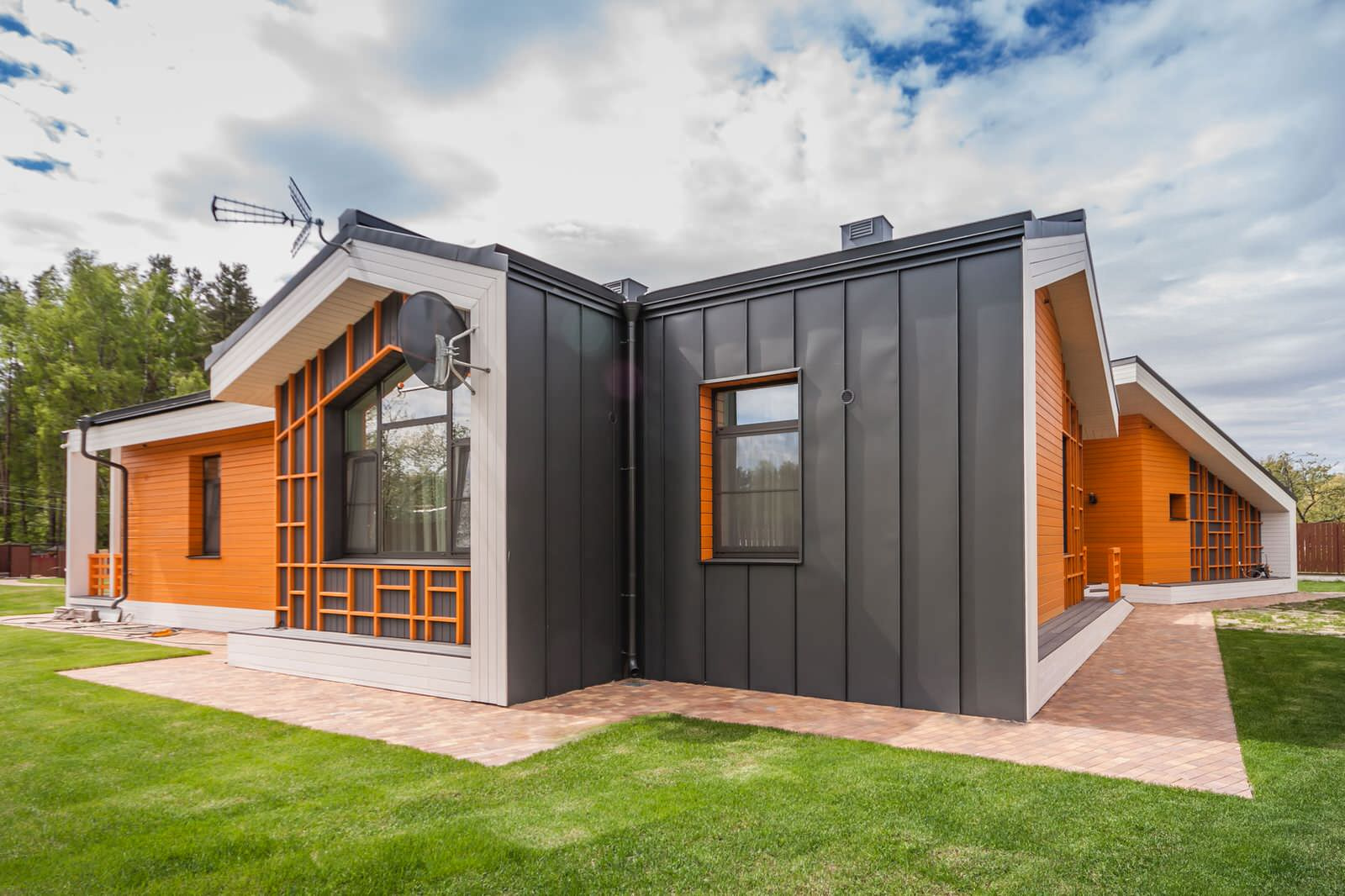 Одноэтажный коттедж в Песках