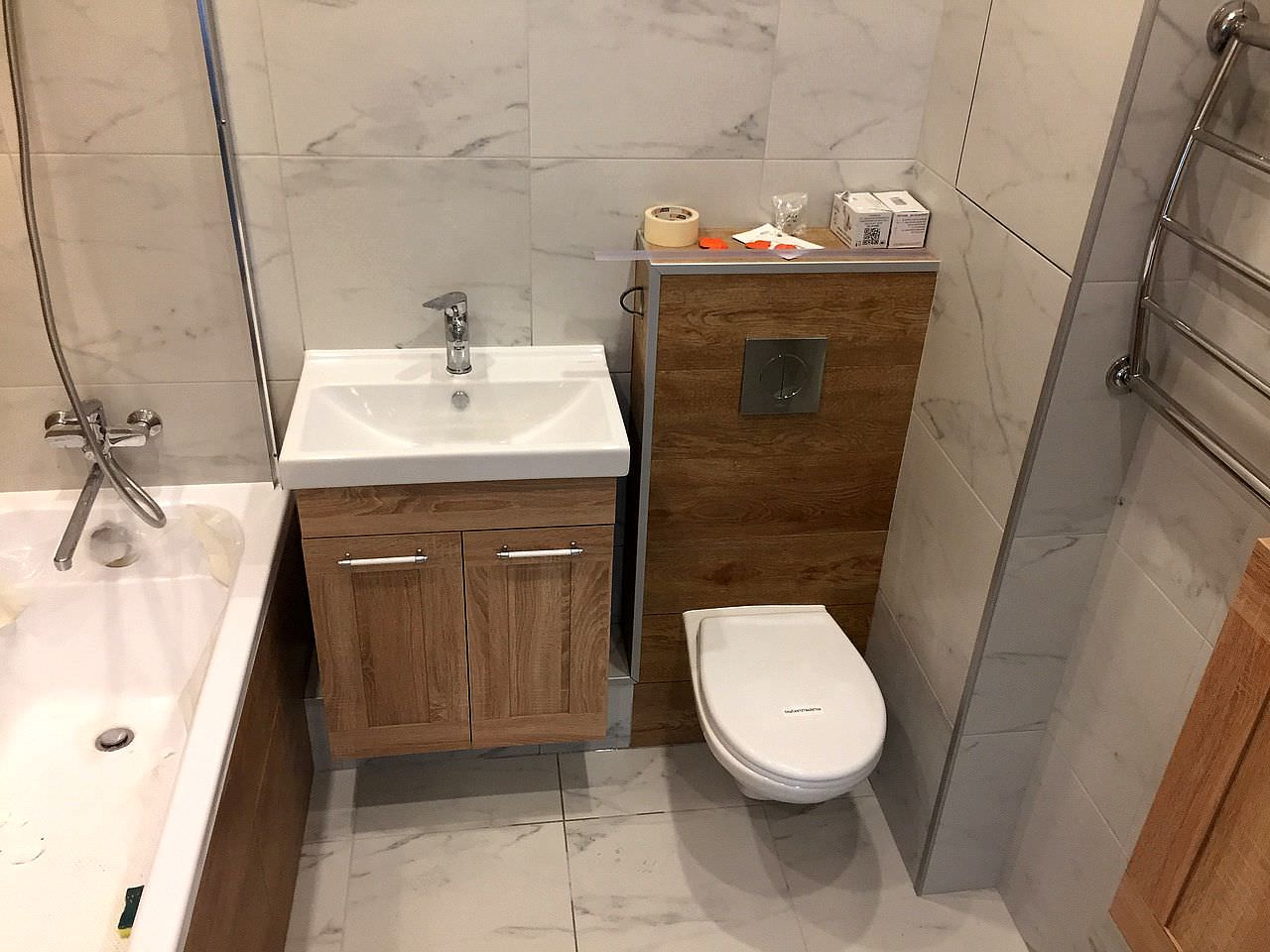 Ремонт квартиры 50 м² по дизайн-проекту