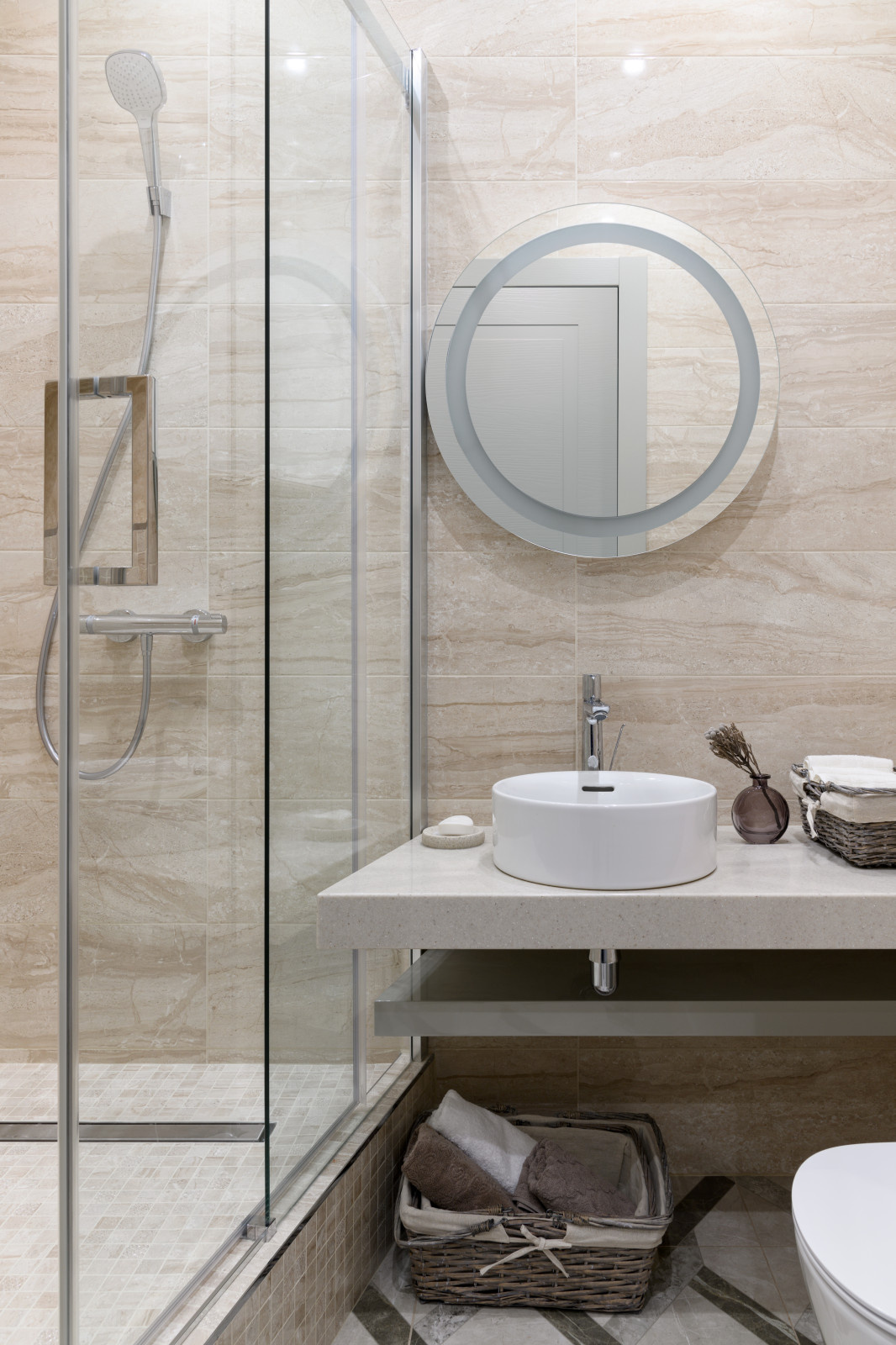 Изысканный интерьер трехкомнатной квартиры