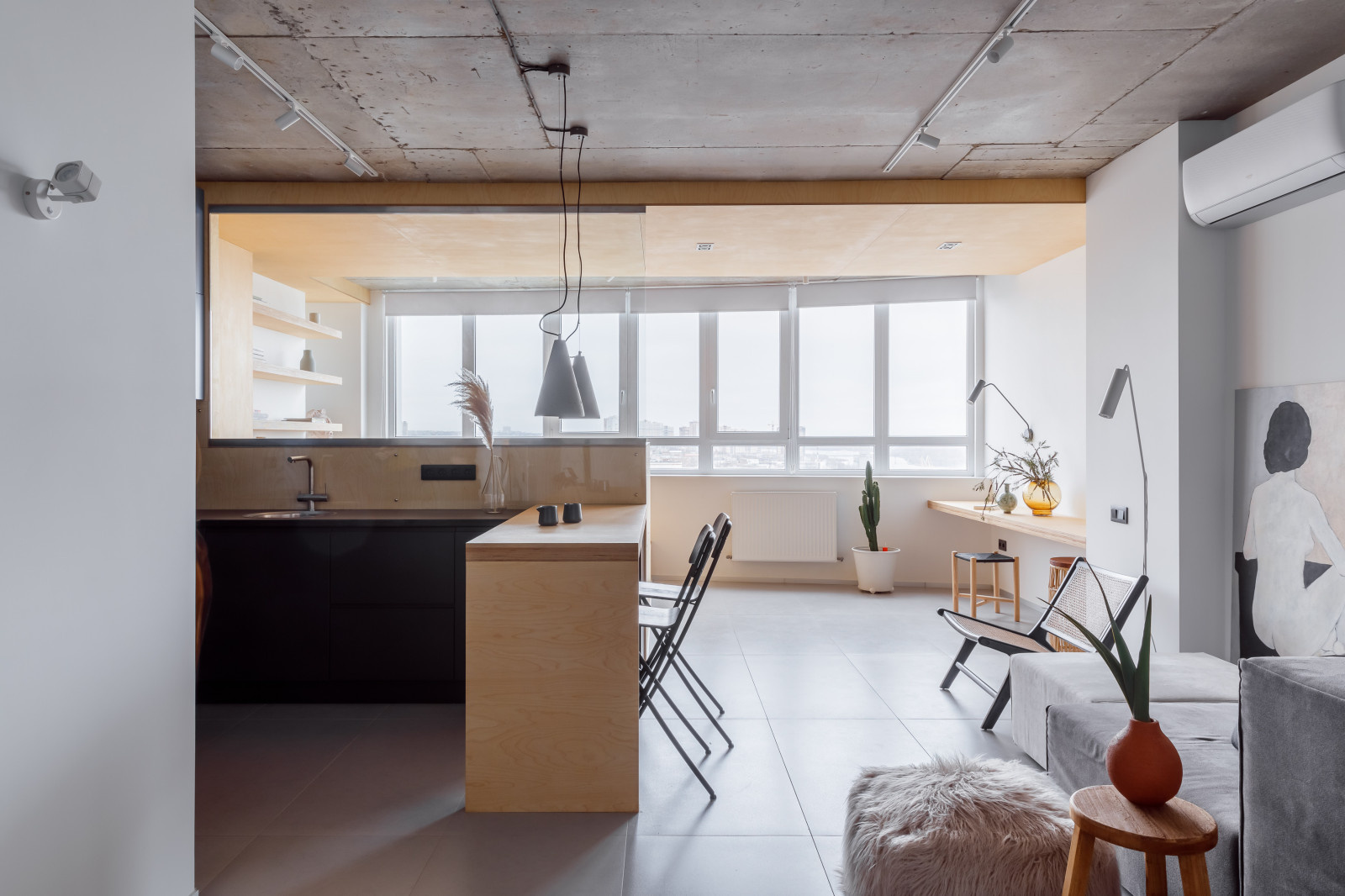 Houzz тур: 56 кв.м — студия для молодого врача