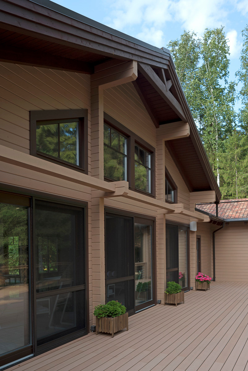 Терраса и дом