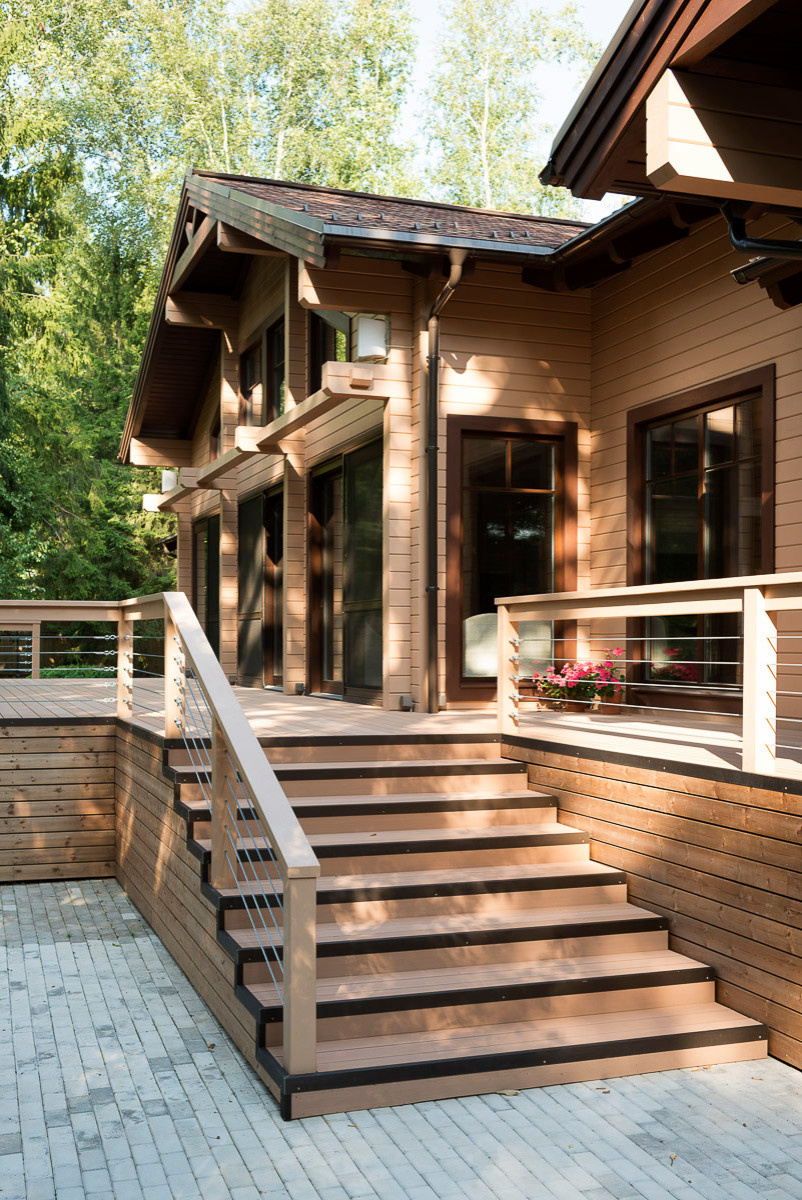 Терраса и дом