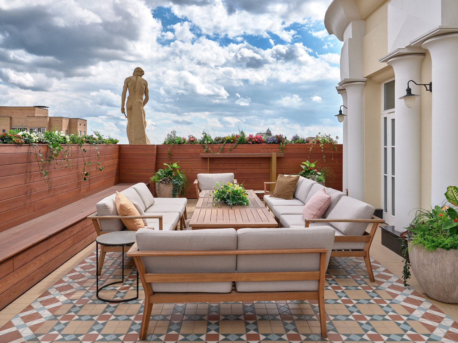 Houzz тур: Квартира с роскошной террасой в центре Москвы