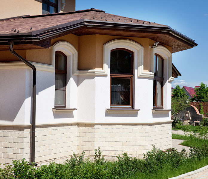 Загородный дом в стиле средиземноморской виллы