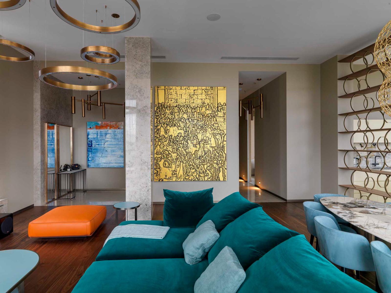 Обложка проекта: Квартира 220 м2 в ЖК Резиденция Монэ. Москва