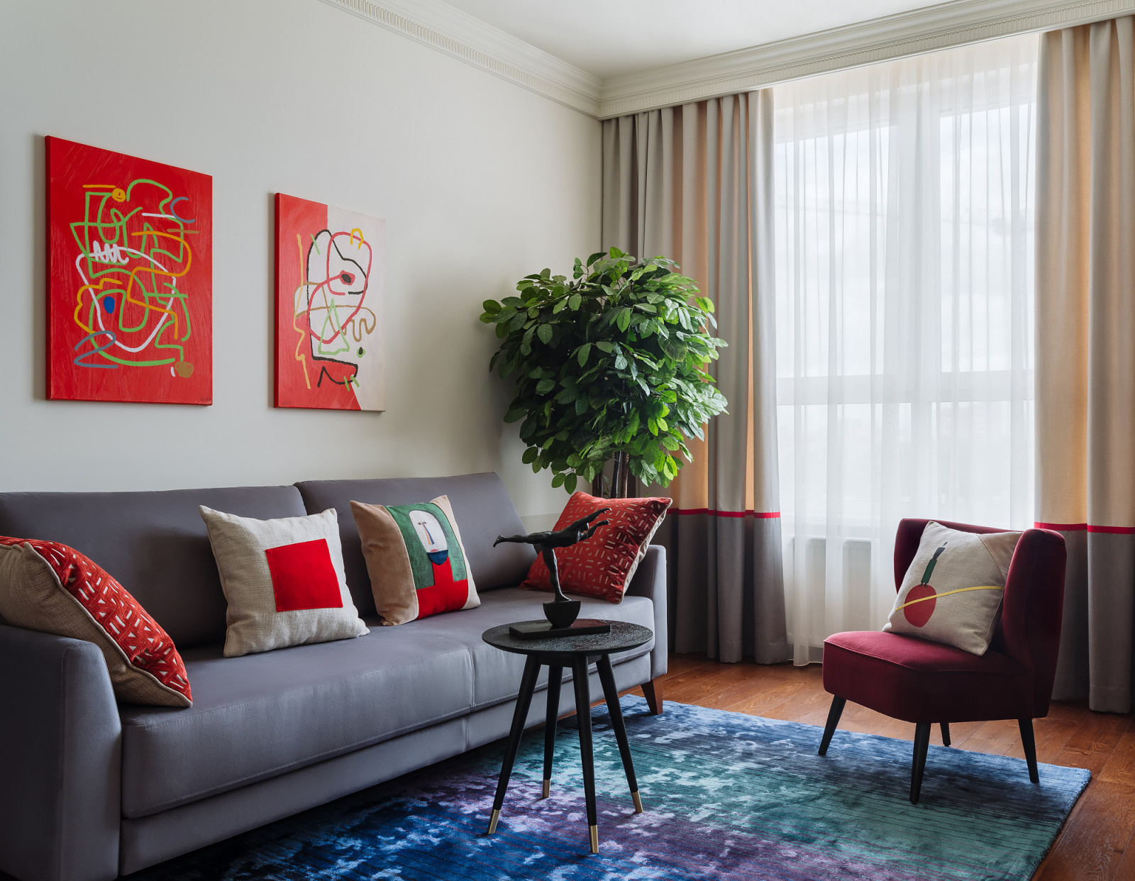 Houzz тур: 35 кв. м с французскими и португальскими мотивами