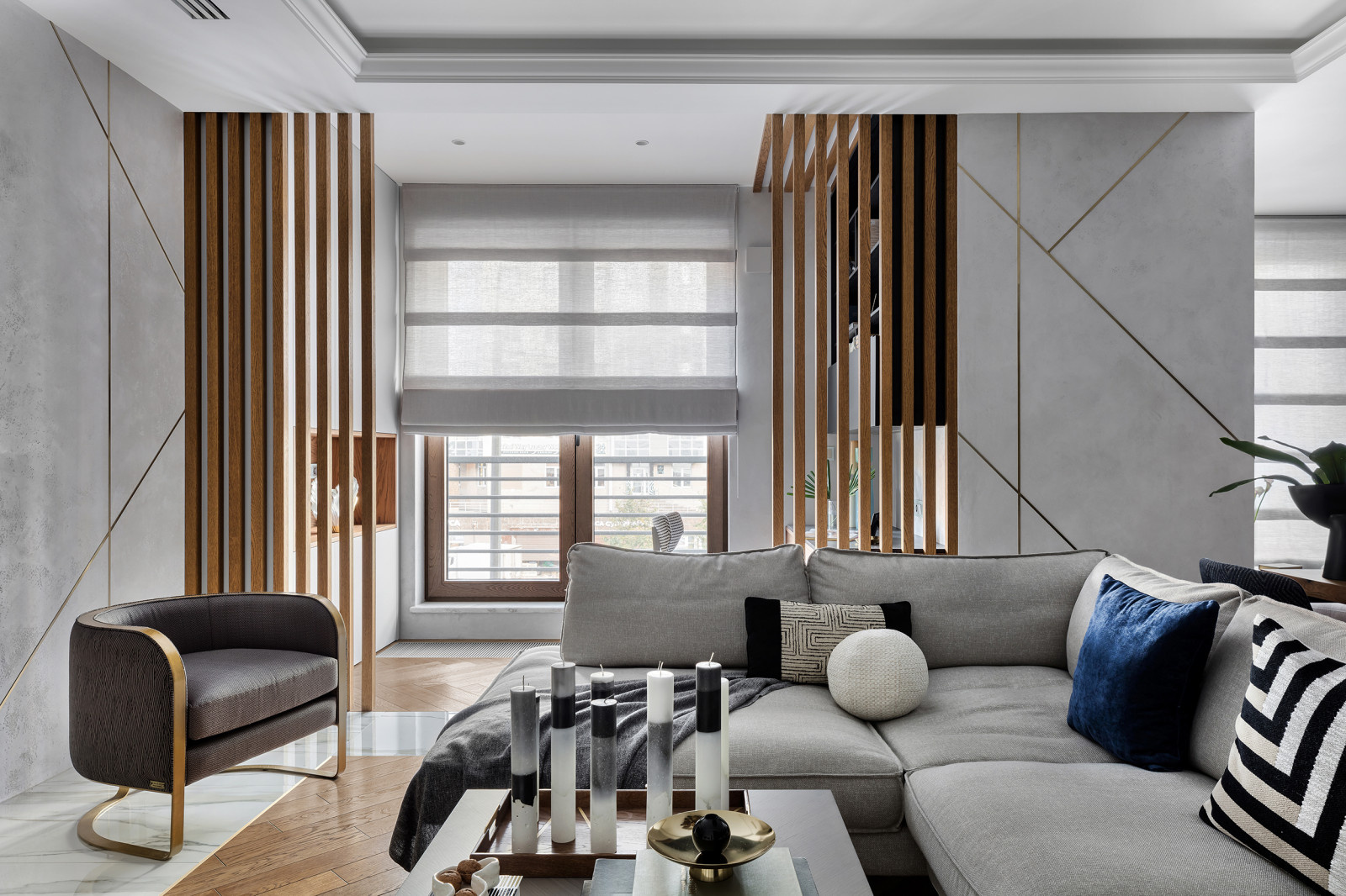 Уверенная в себе квартира в ЖК "Крестовский De Luxe"