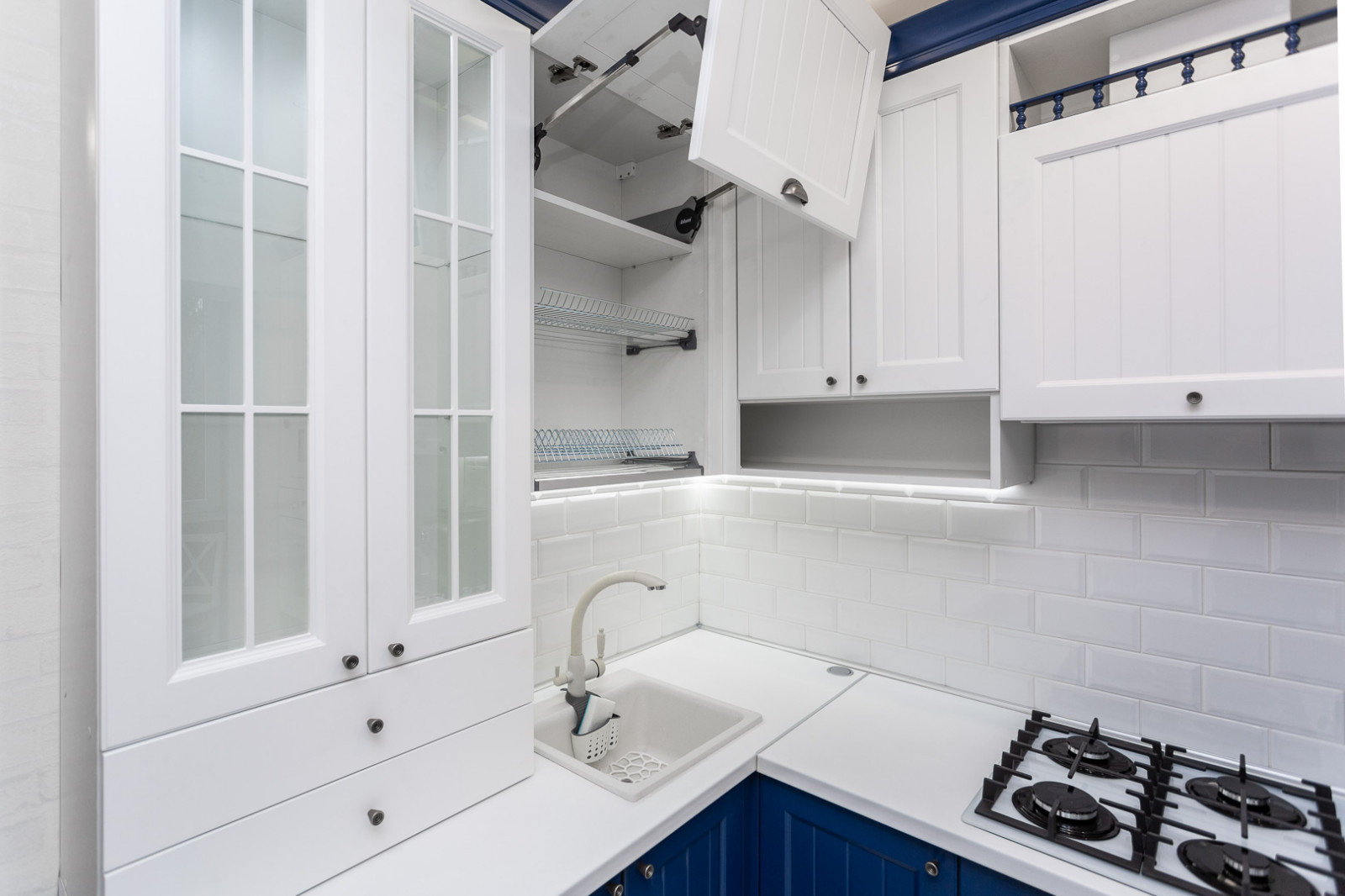 Кухня в морском стиле