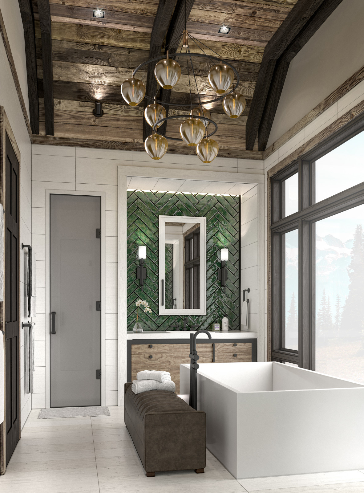 Modern bathroom