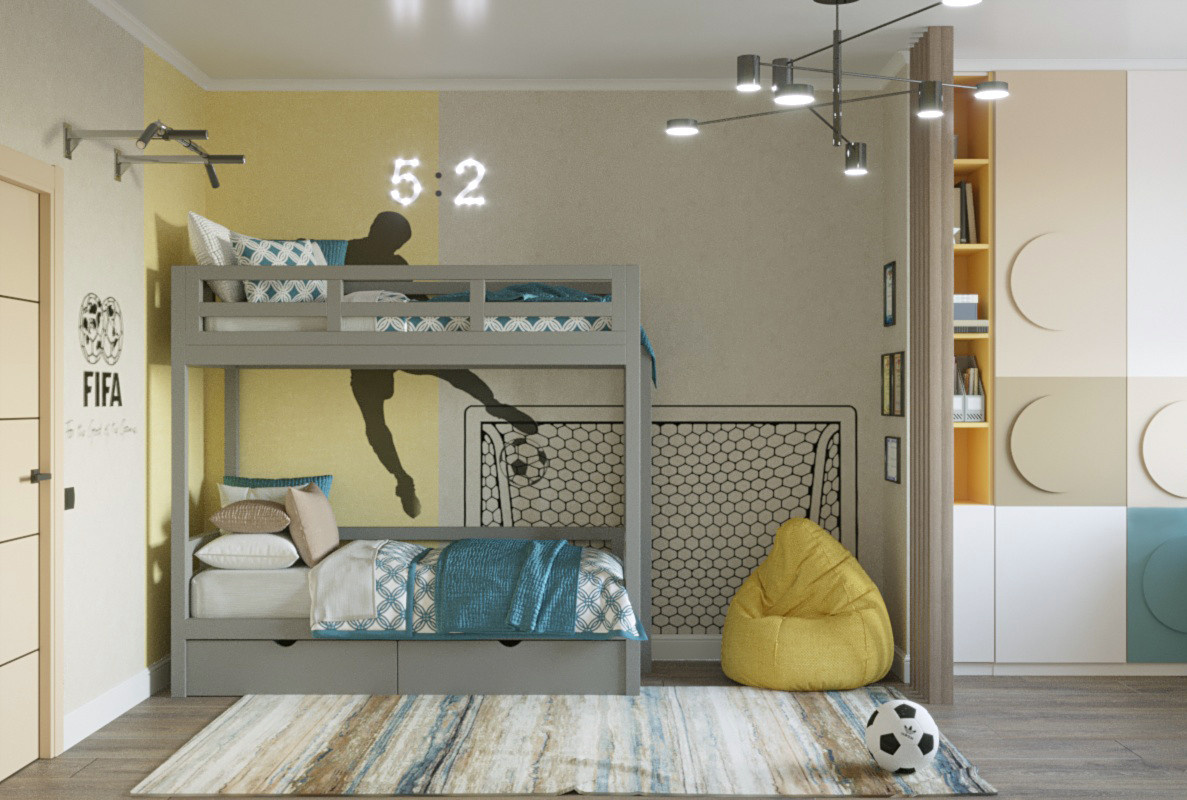 Детская для 2-х братьев