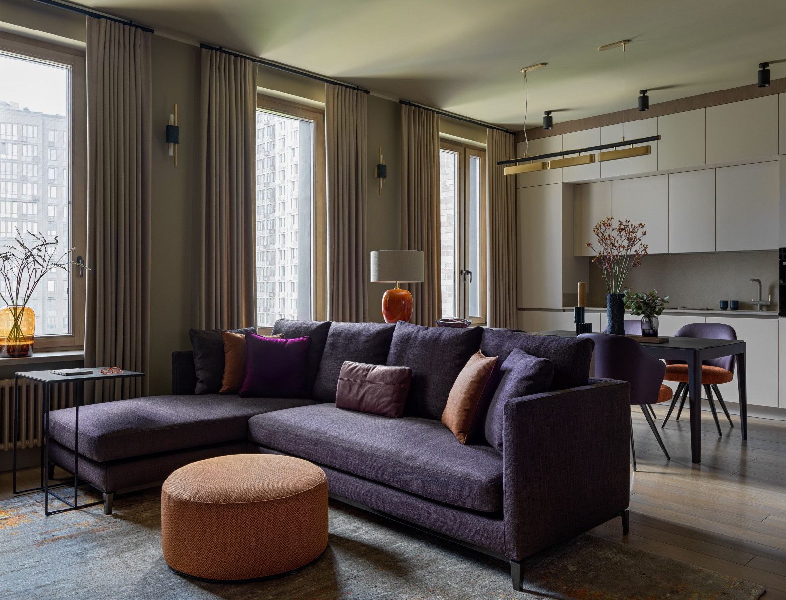 Гостиная-столовая