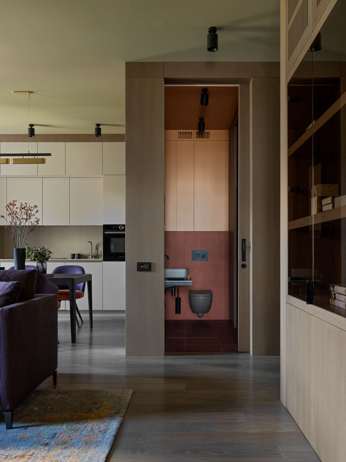 Houzz тур: Квартира в красках осени для двоих