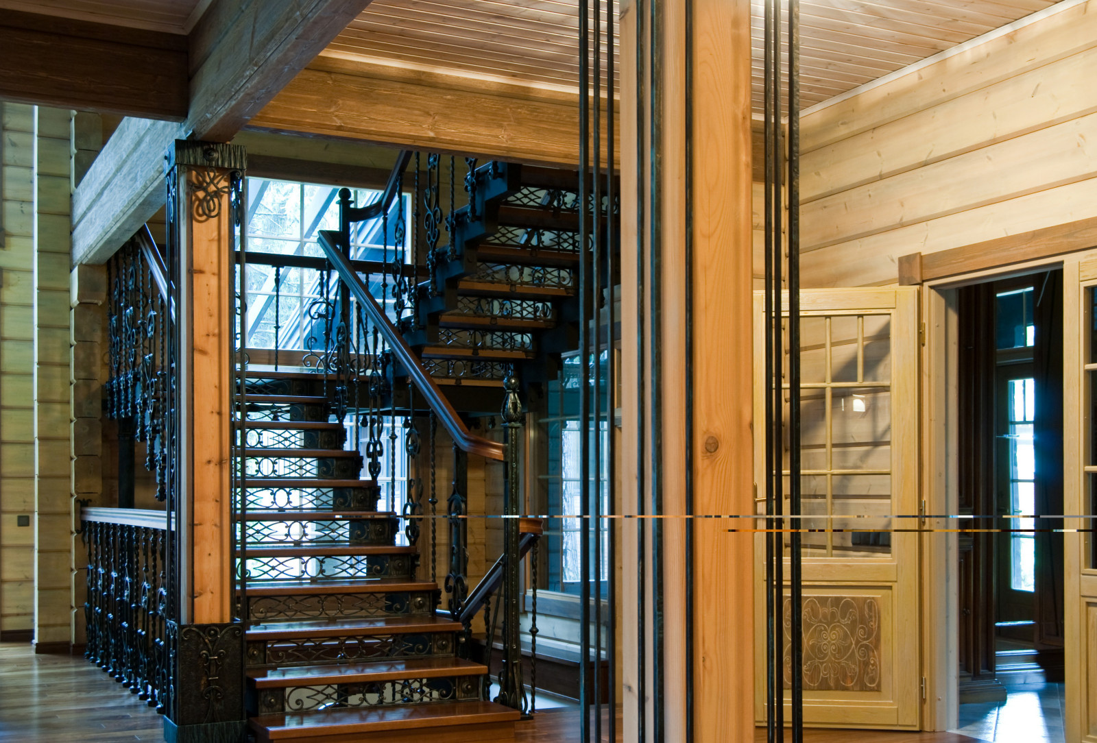 Частный деревянный дом. В соавторстве с Анастасией Гавриловой.