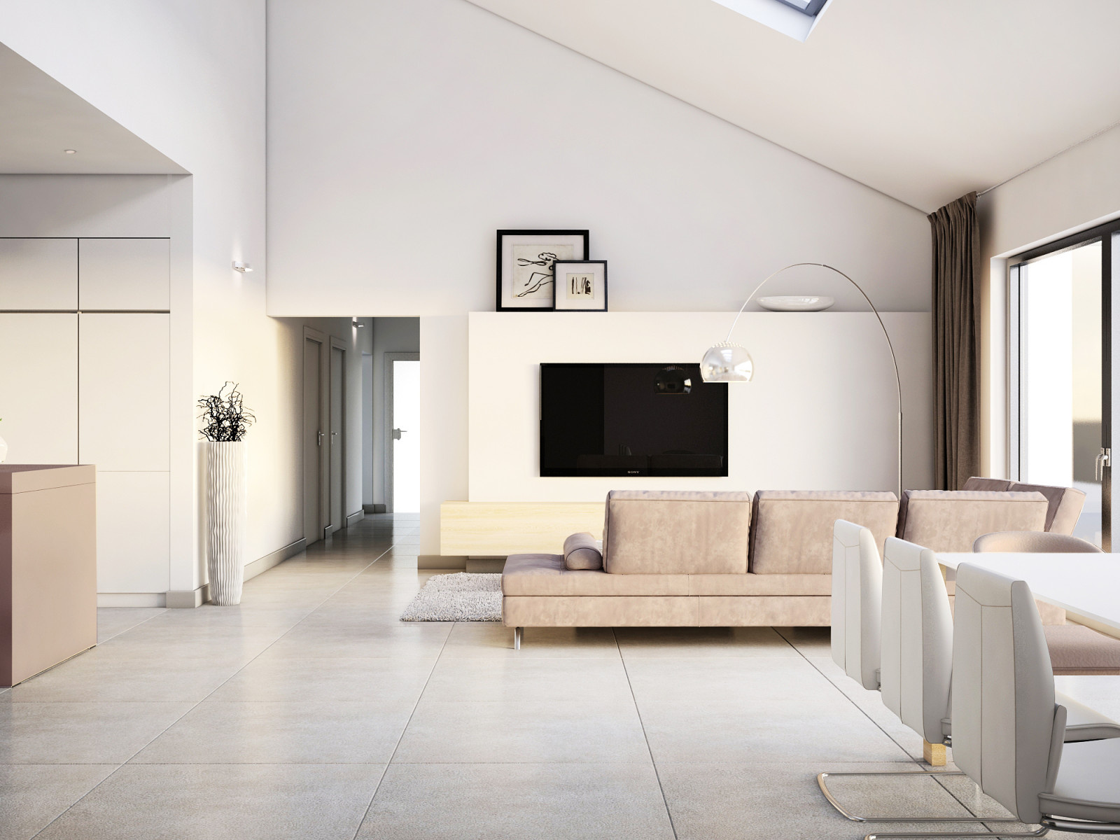 das Wohnzimmer