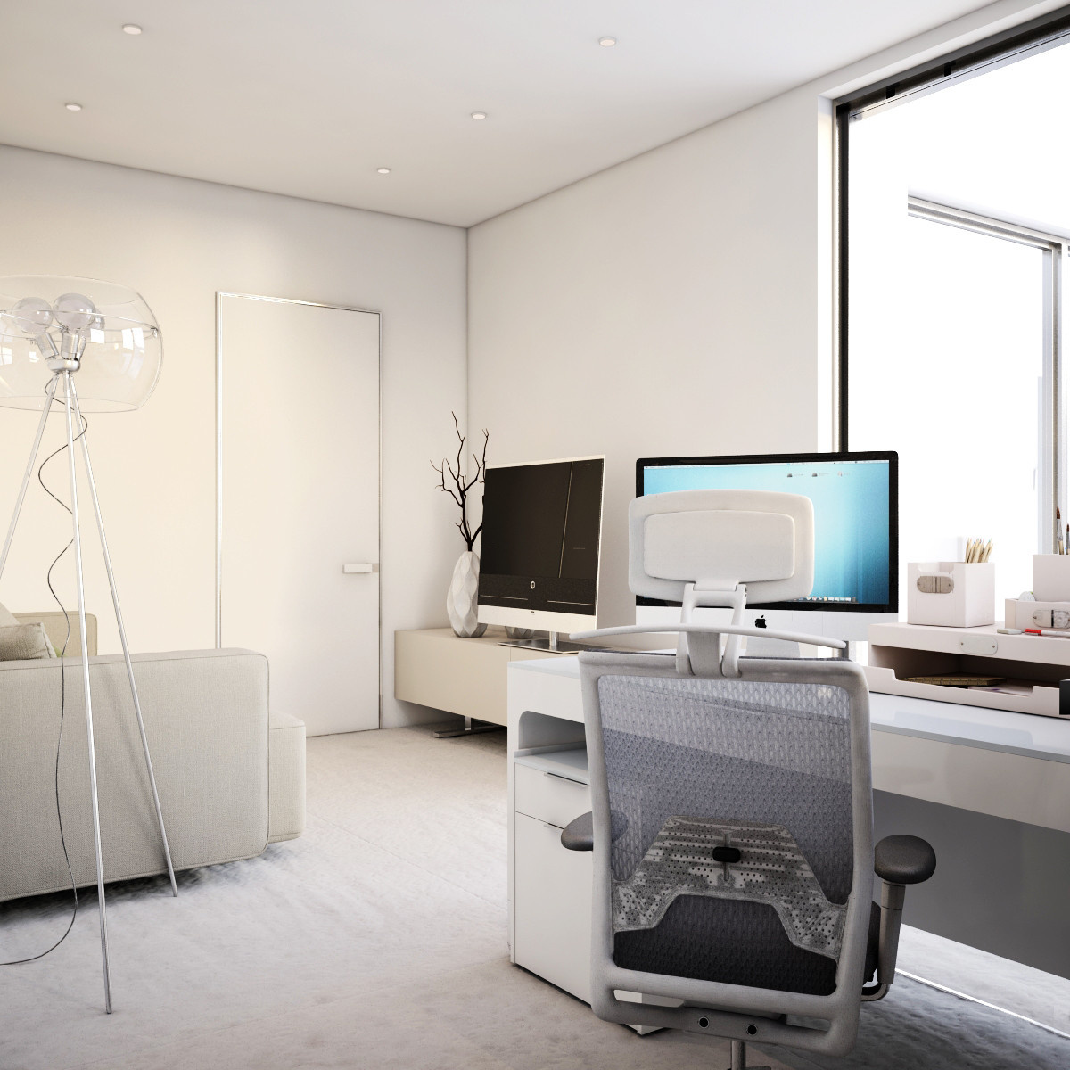 das Arbeitszimmer