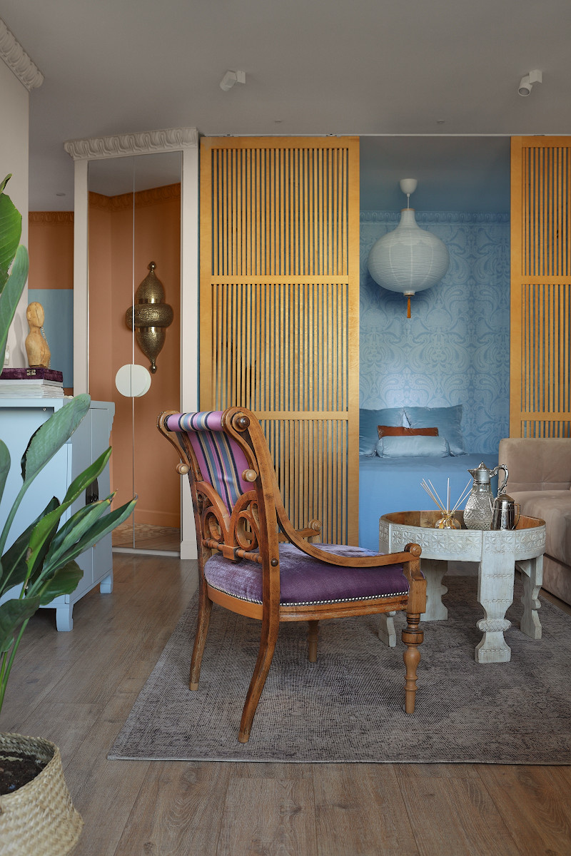 Houzz тур: 36 кв.м — Марокко и Бали в московской «однушке»