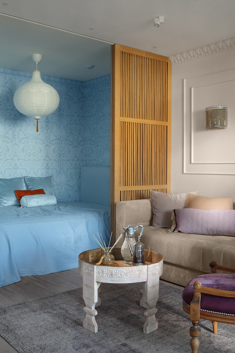 Houzz тур: 36 кв.м — Марокко и Бали в московской «однушке»