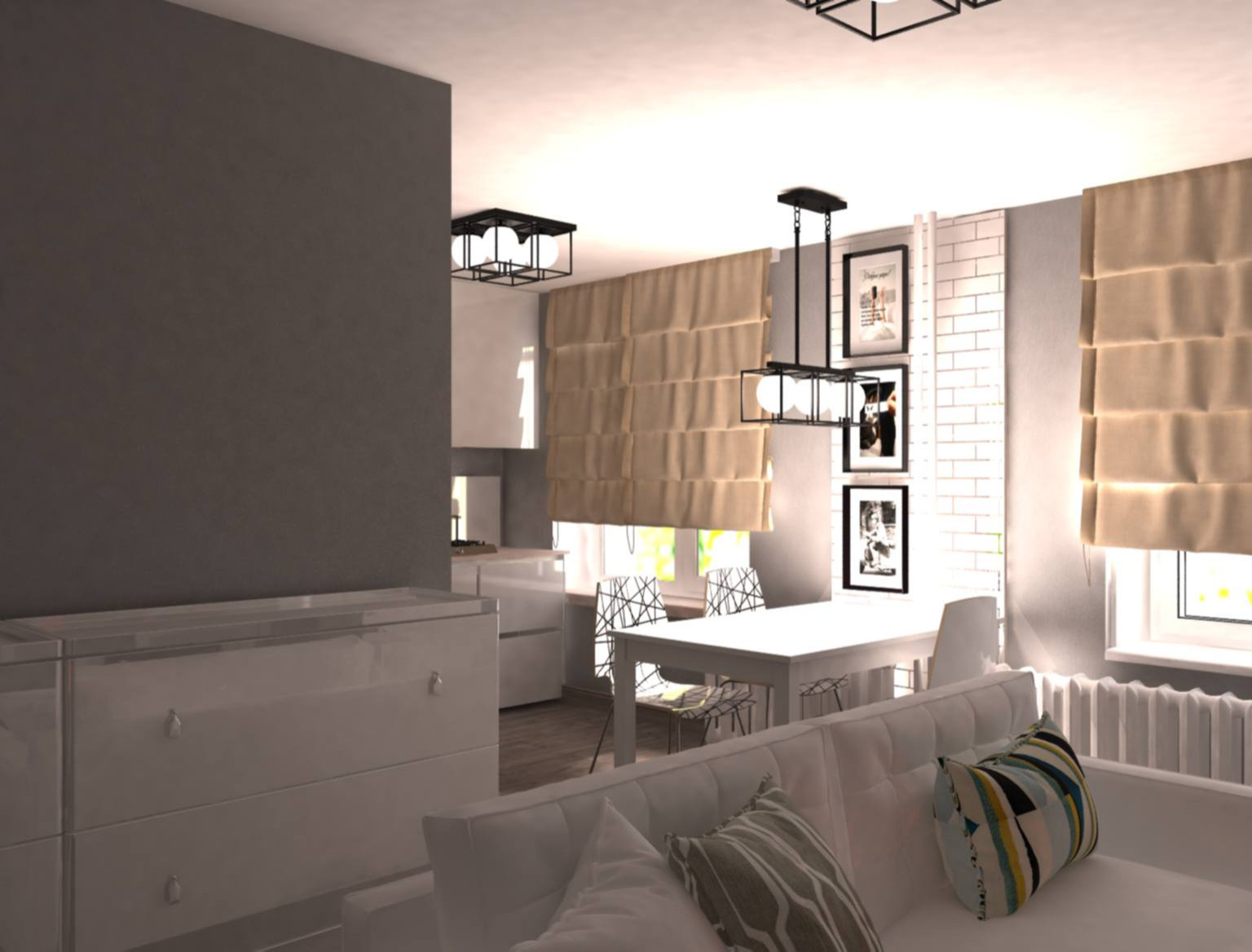 Интерьер гостиной