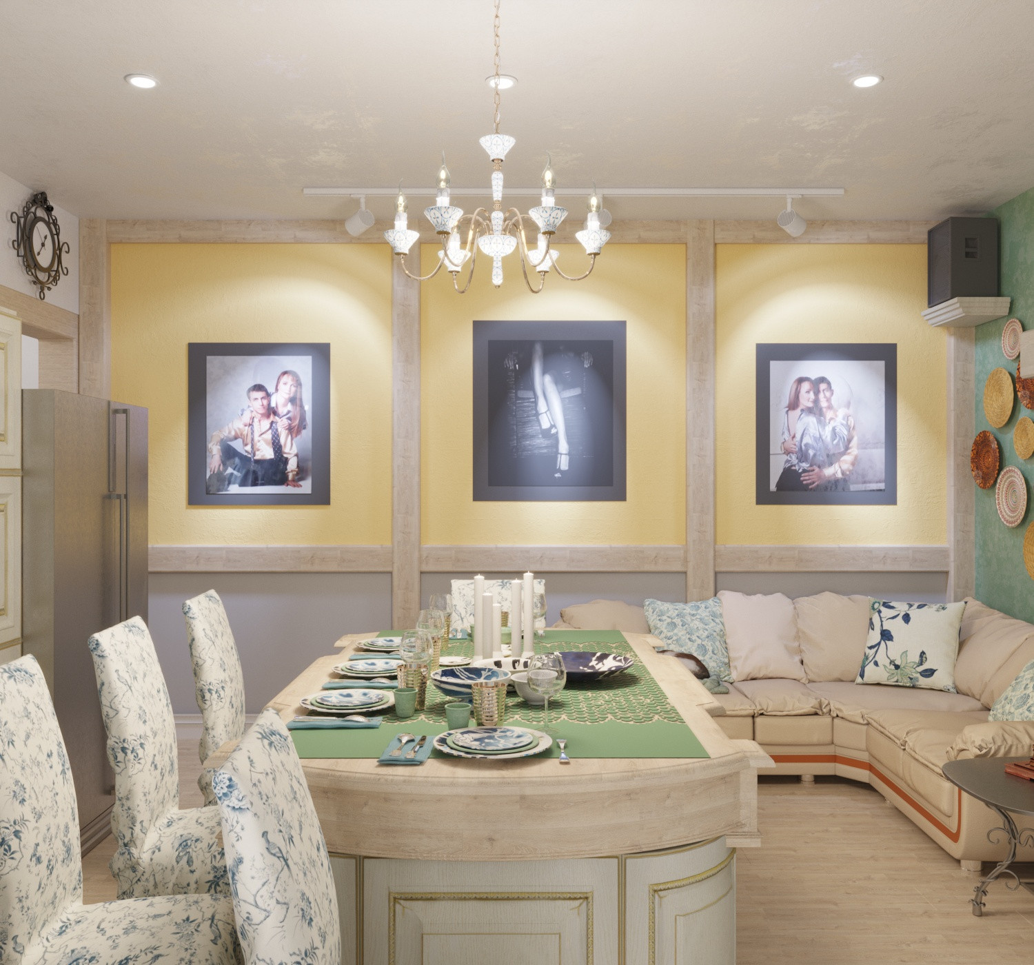 Bright farmhouse