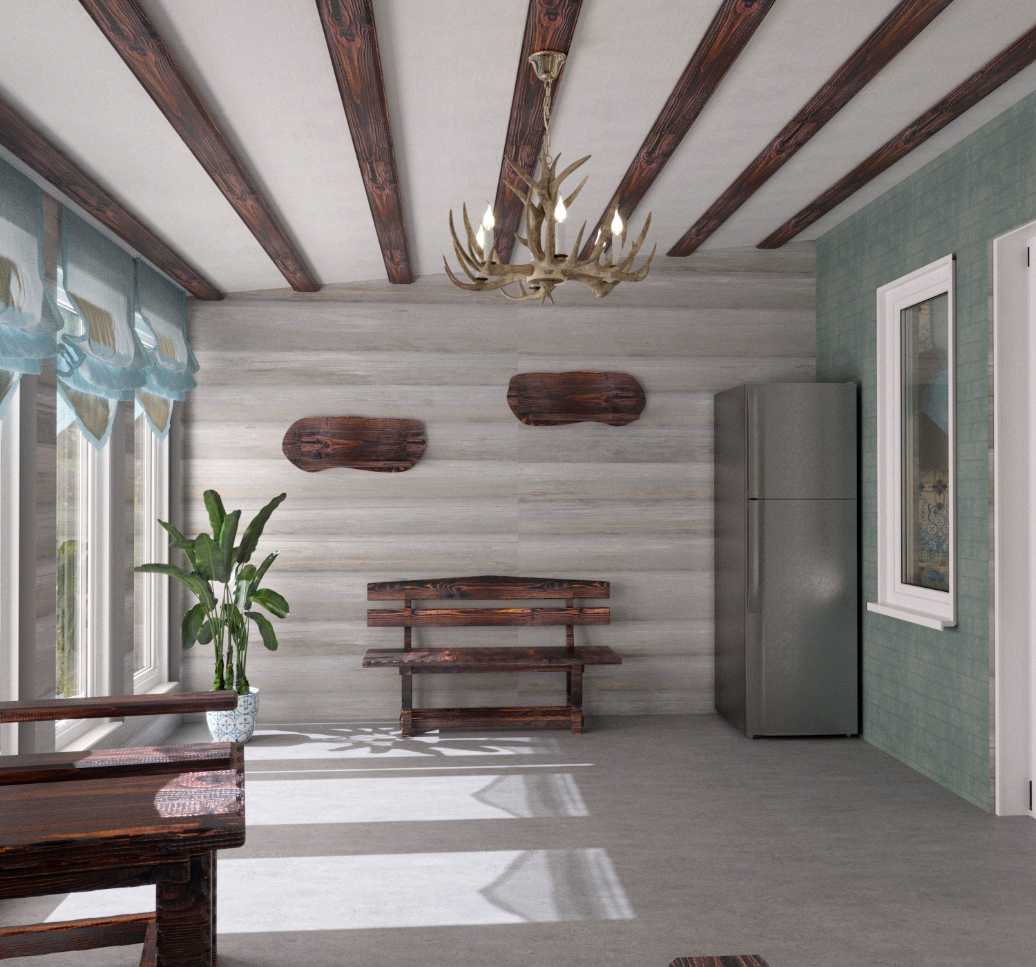 Bright farmhouse