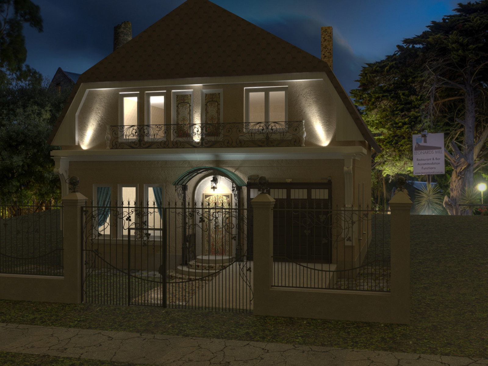 Bright farmhouse