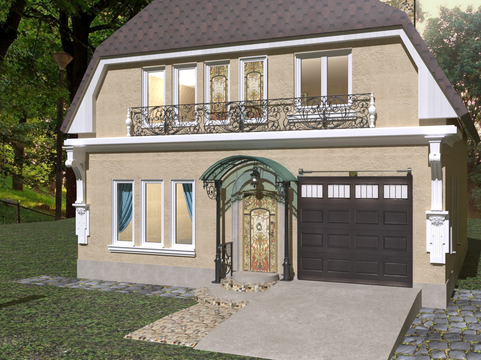 Bright farmhouse