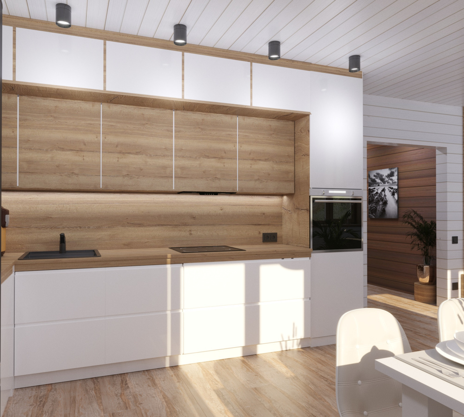 Scandinavian farmhouse