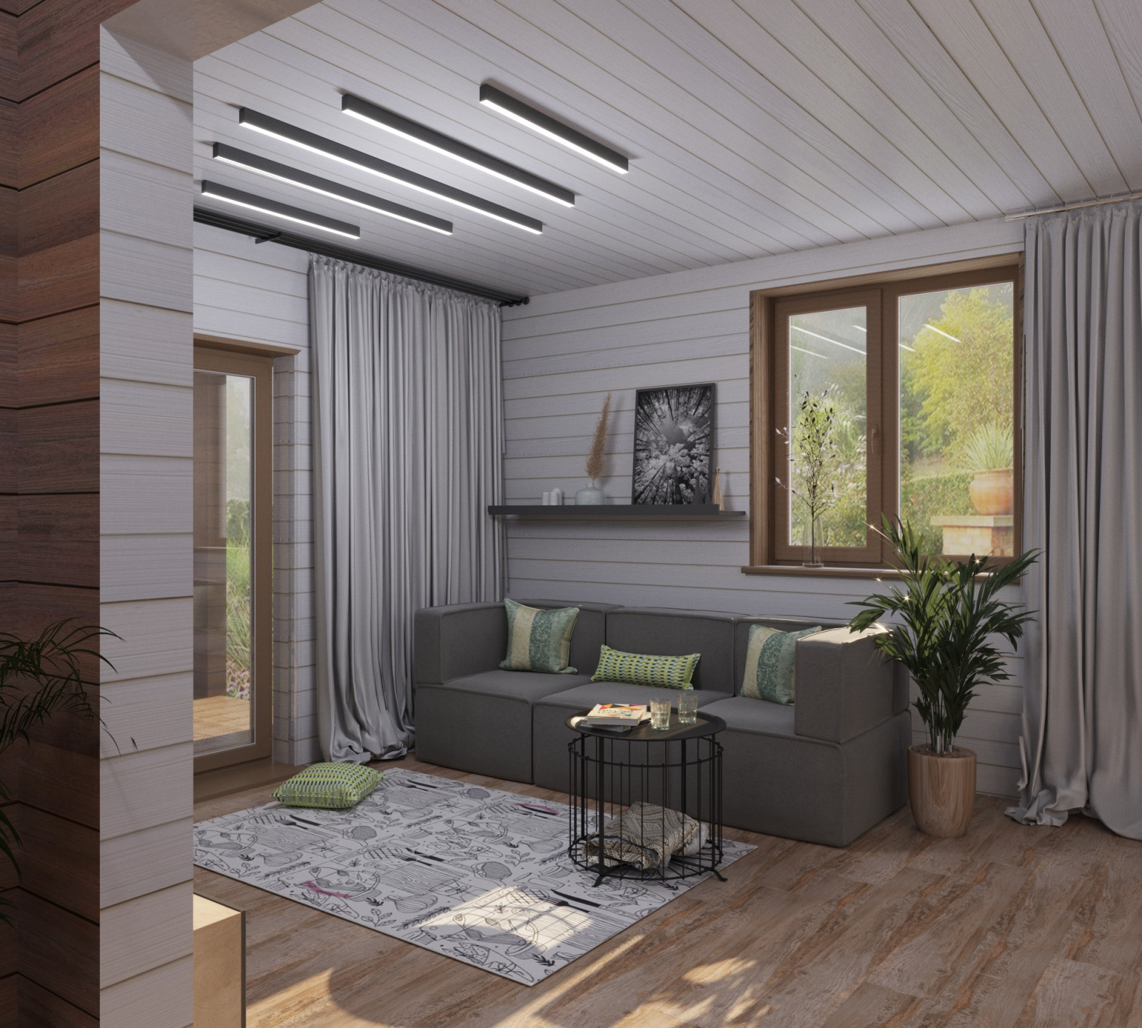 Scandinavian farmhouse