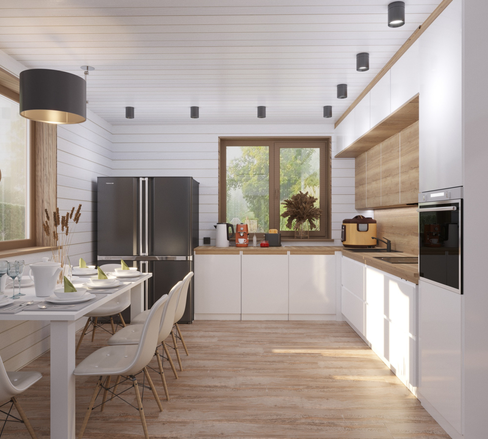Scandinavian farmhouse
