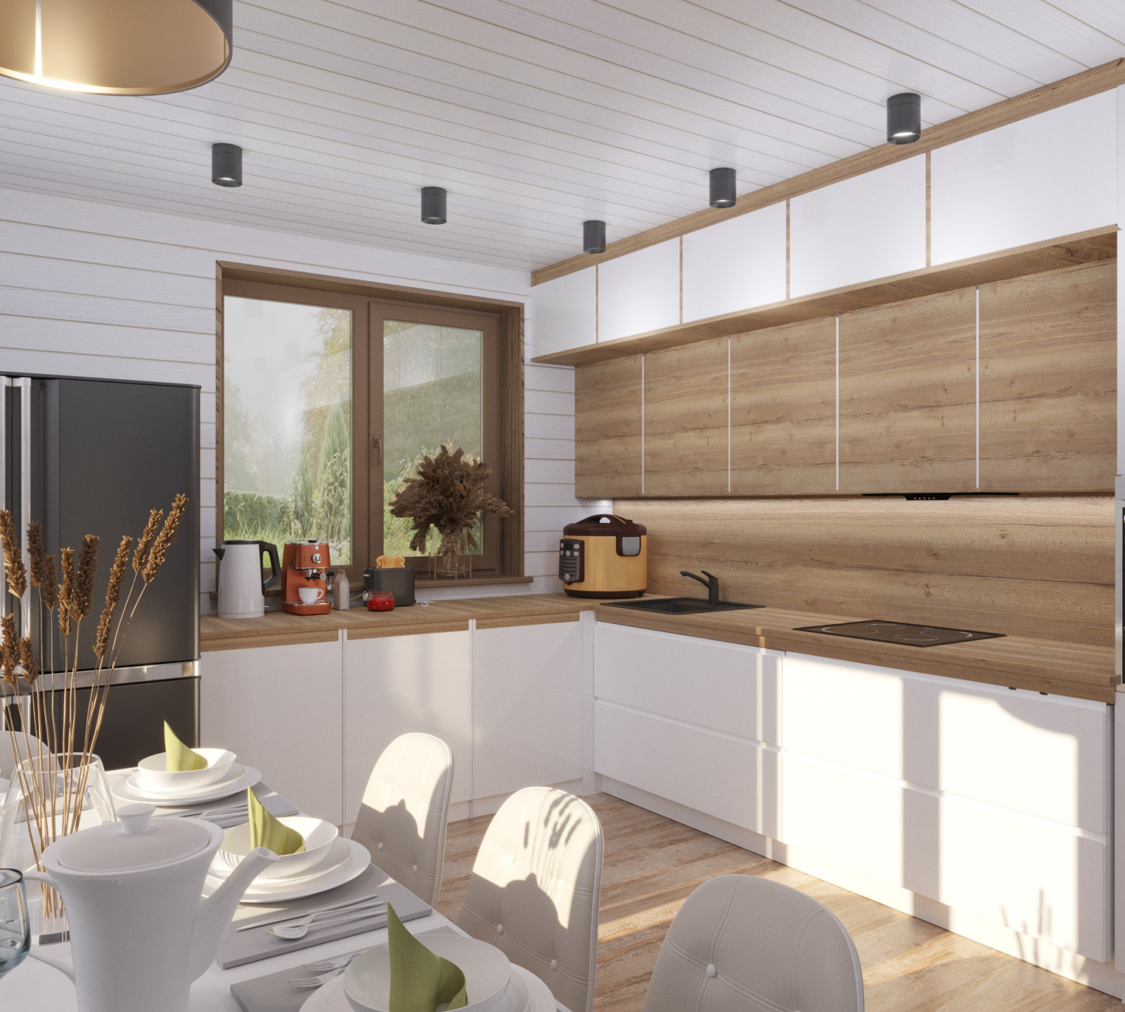 Scandinavian farmhouse