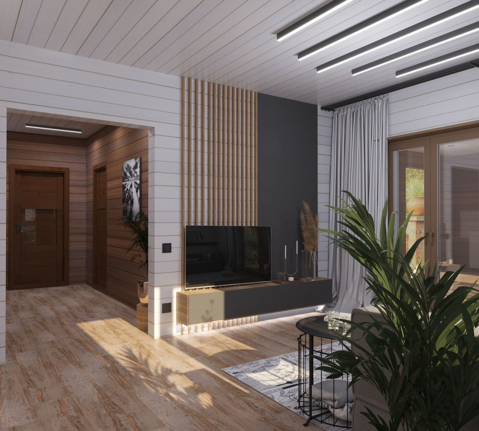 Scandinavian farmhouse
