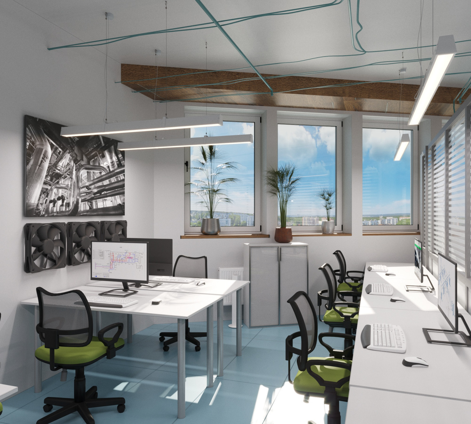 Office interior