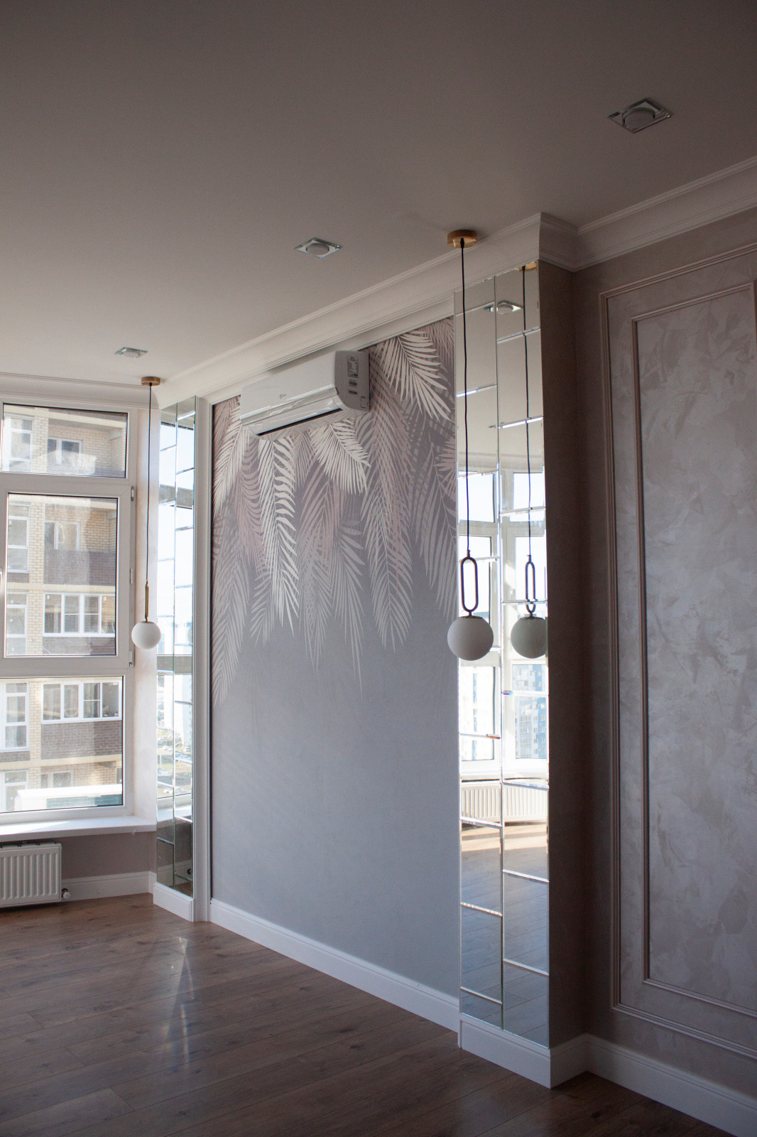 Двухкомнатная квартира в неоклассическом стиле