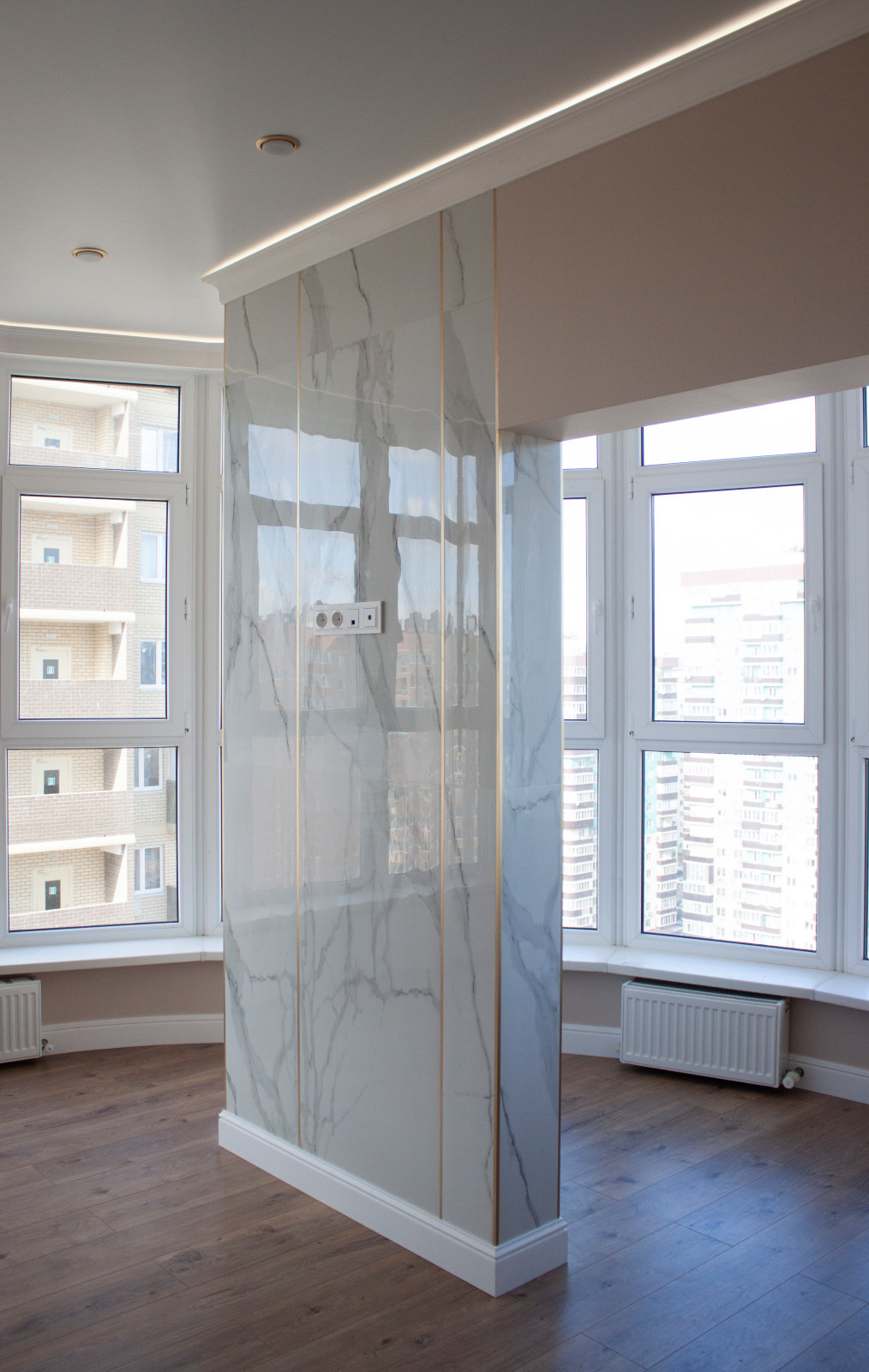 Двухкомнатная квартира в неоклассическом стиле