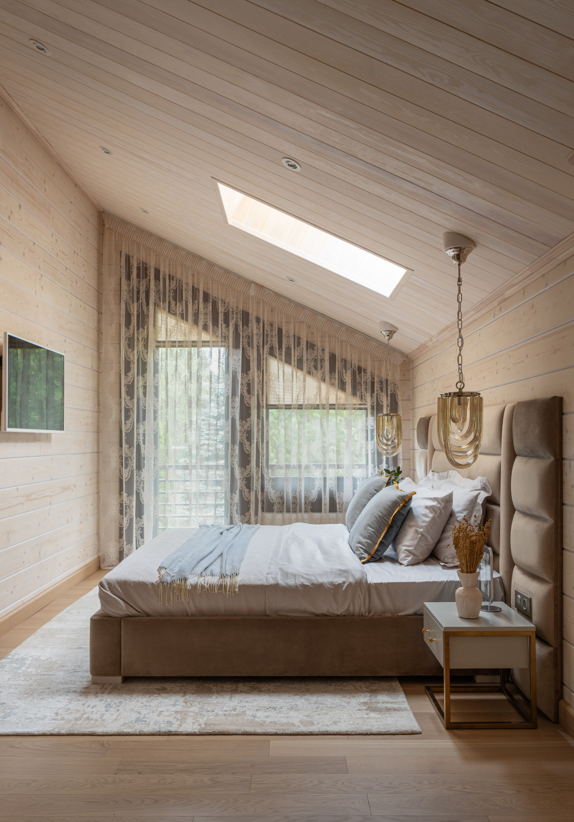 Стилизация загородного дома в Лапино