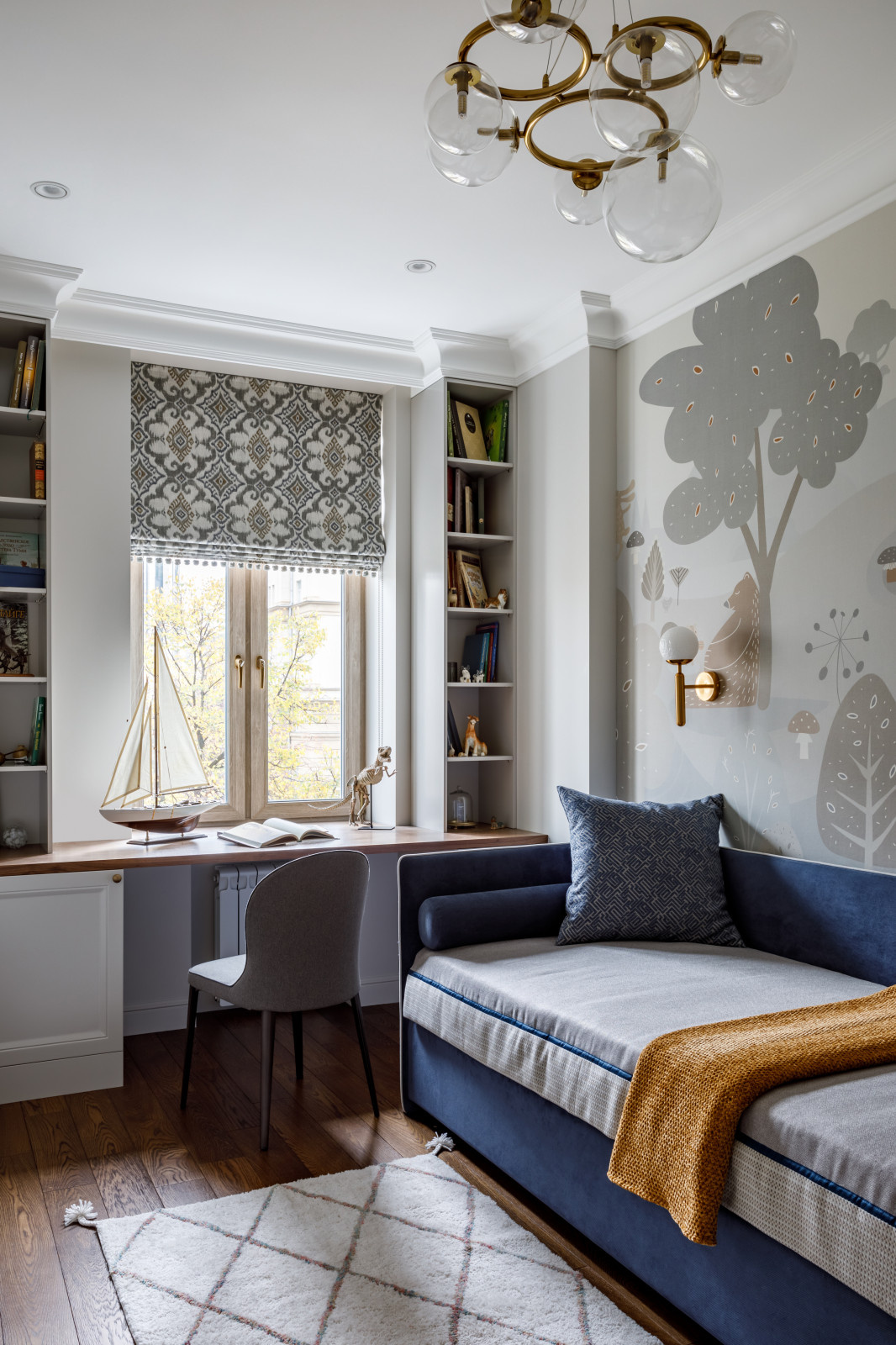 Яркая 3-х комнатная квартира на месте бывшей коммуналки