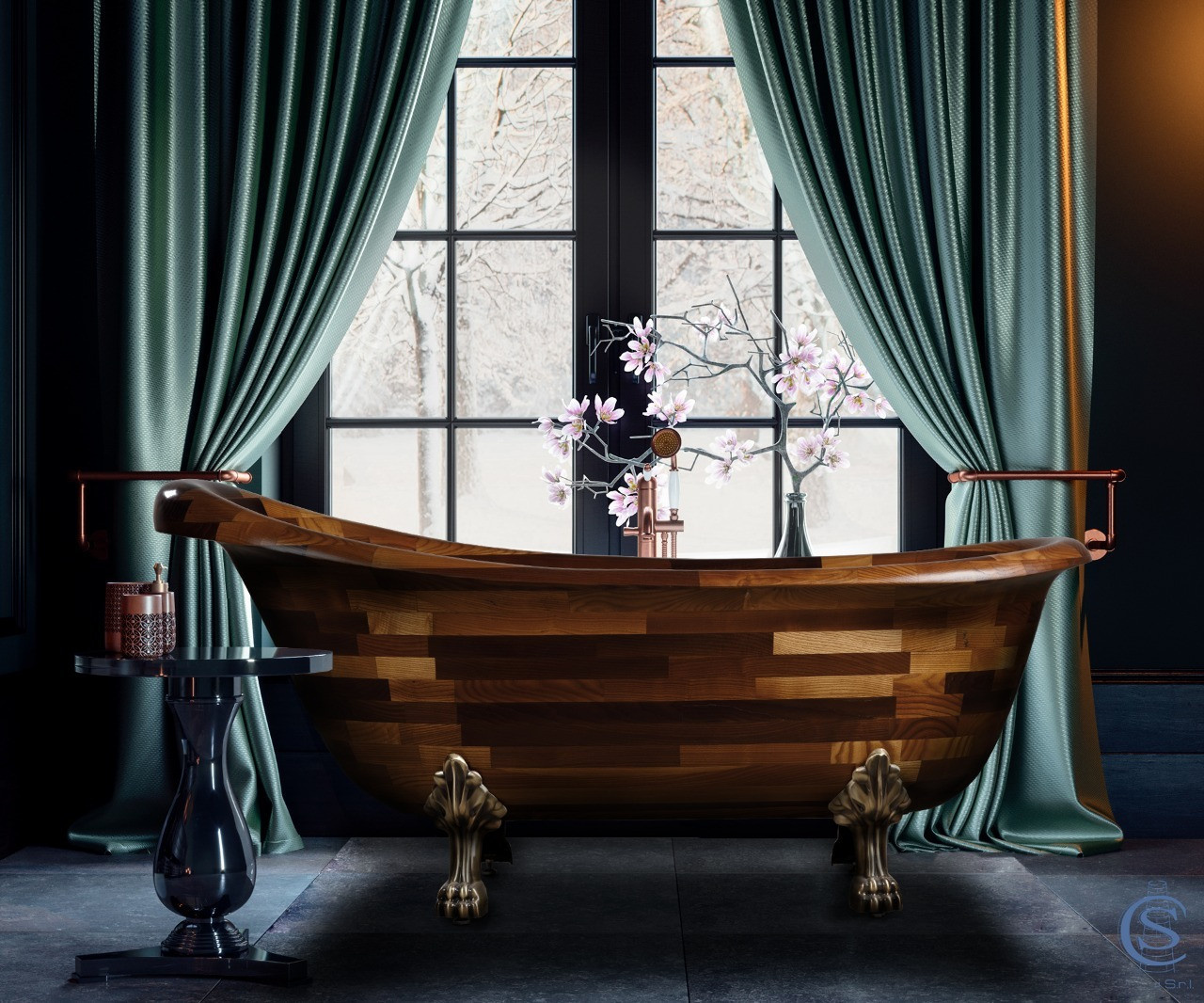 Деревянные раковины, мойки, ванны