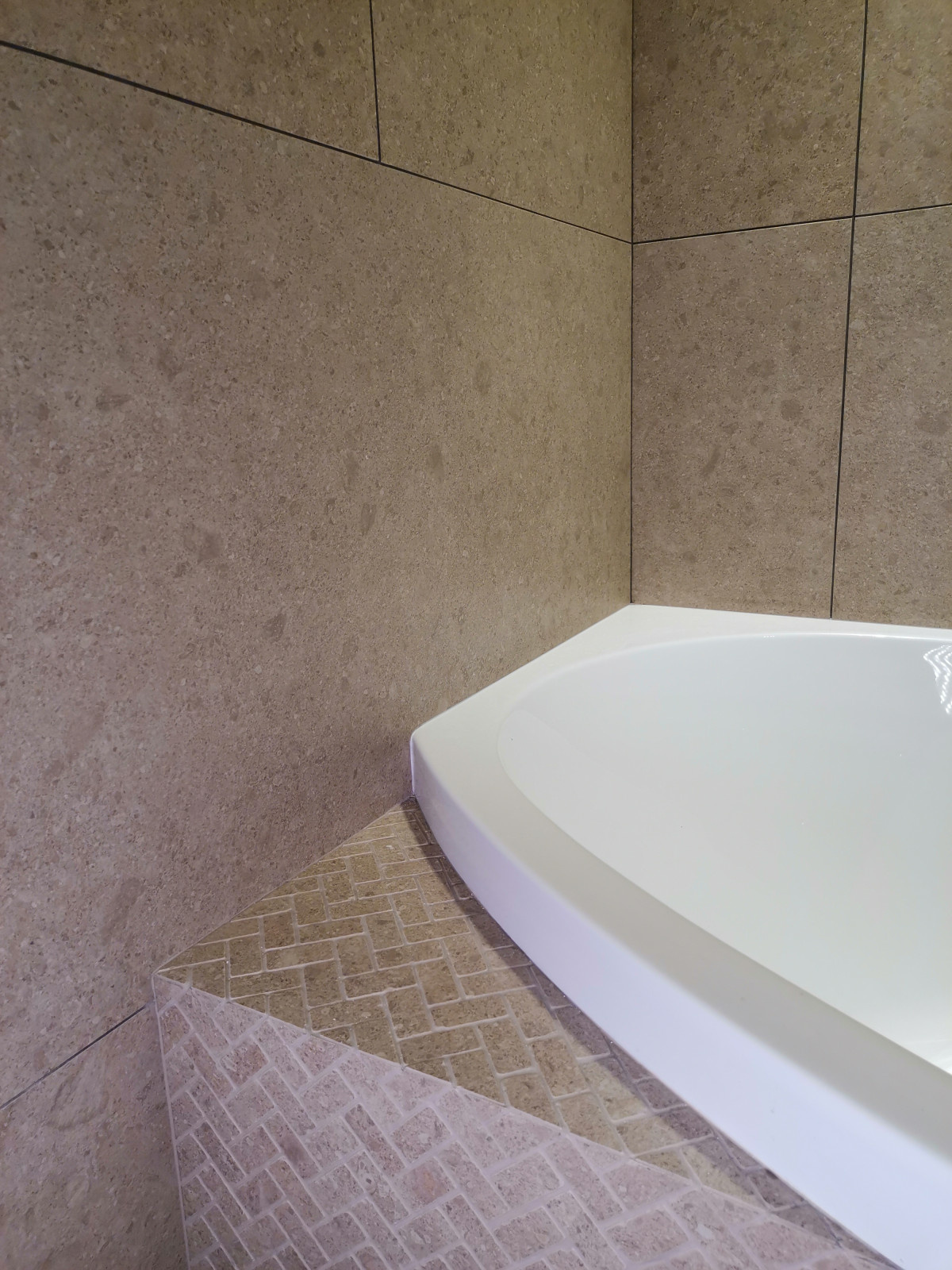 Запил мозаики под 45 градусов