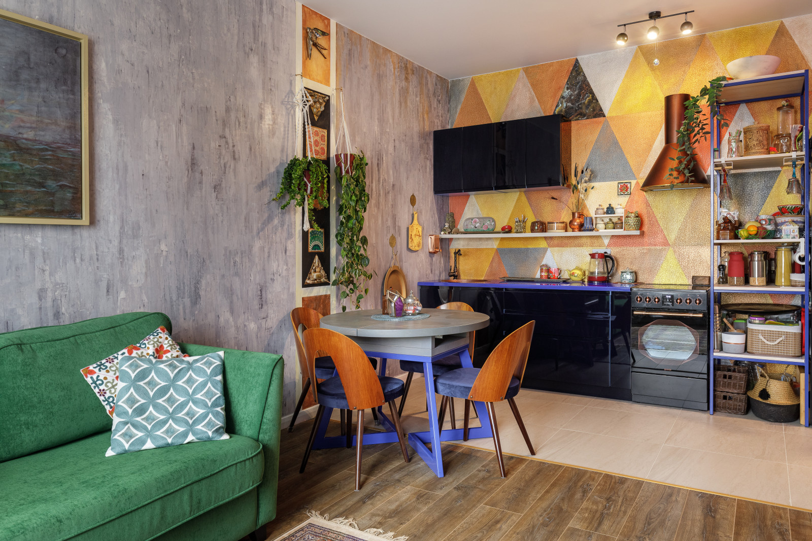 «Нарисованный дом» или Handmade interior