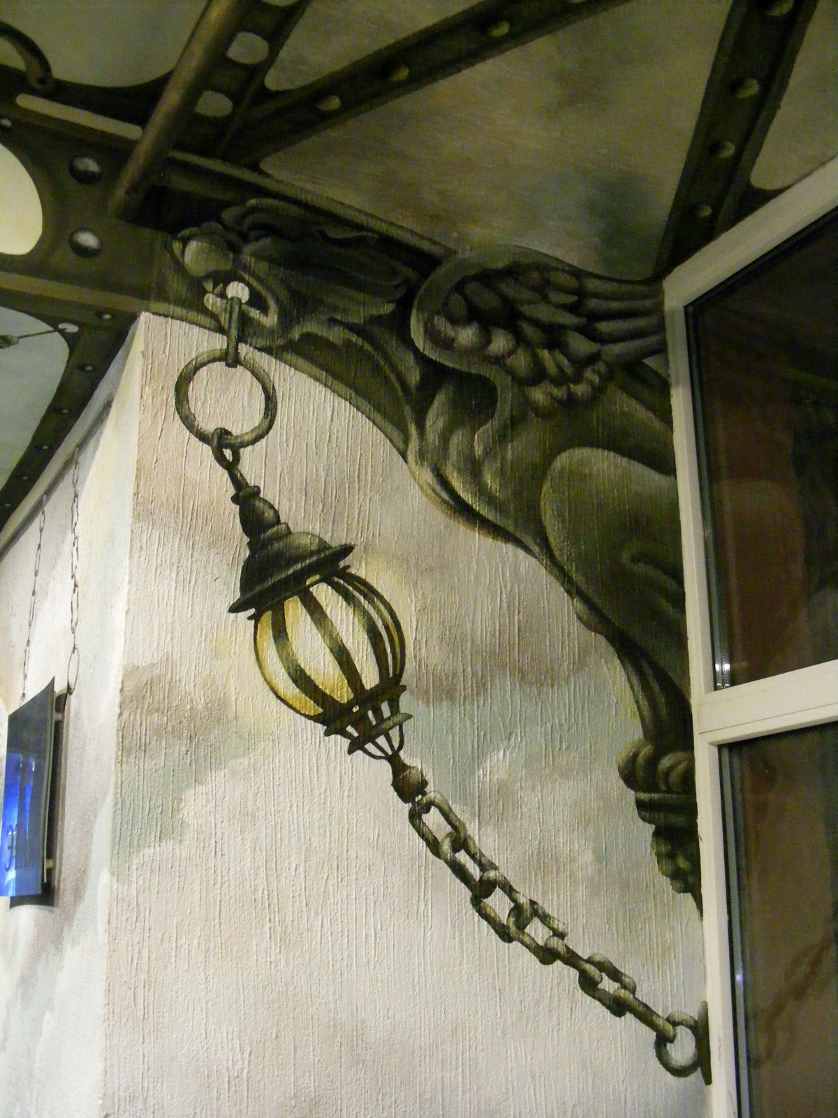 Роспись коридора