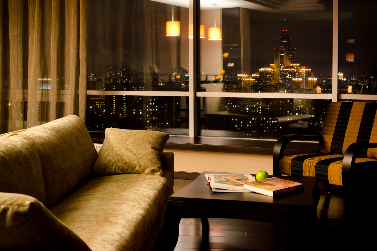 Вид на Рим из московской квартиры. Проект квартиры 130кв.м.