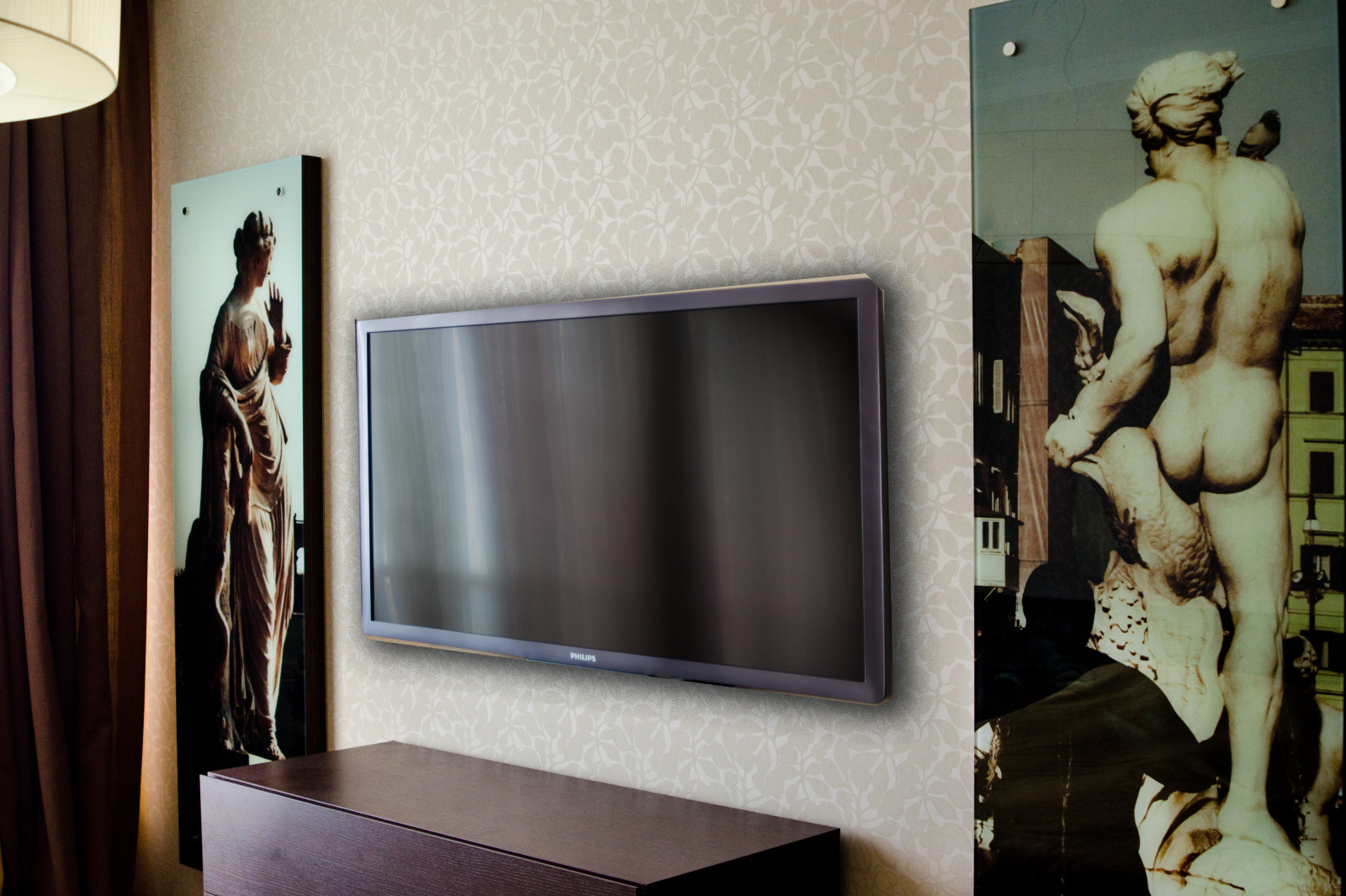 Вид на Рим из московской квартиры. Проект квартиры 130кв.м.