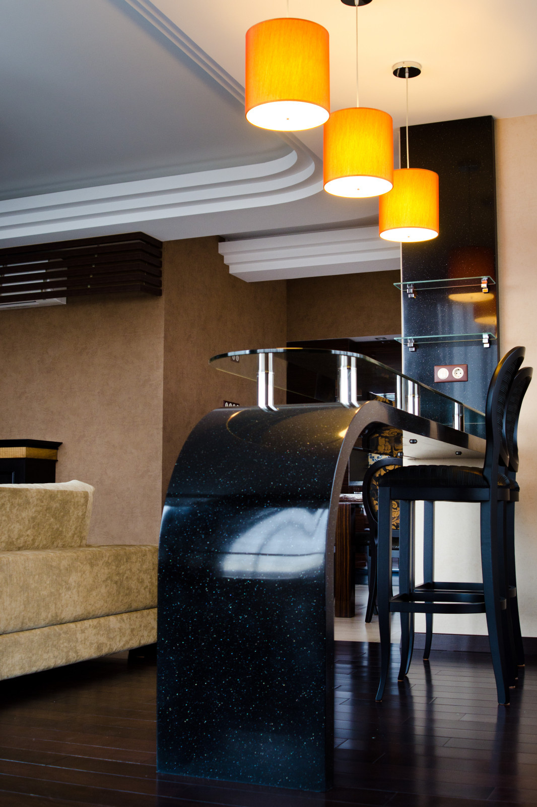 Вид на Рим из московской квартиры. Проект квартиры 130кв.м. В