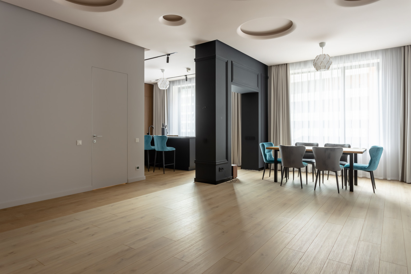 Ремонт четырехкомнатной квартиры для семьи с тремя детьми 120 м² в ЖК Лефортово