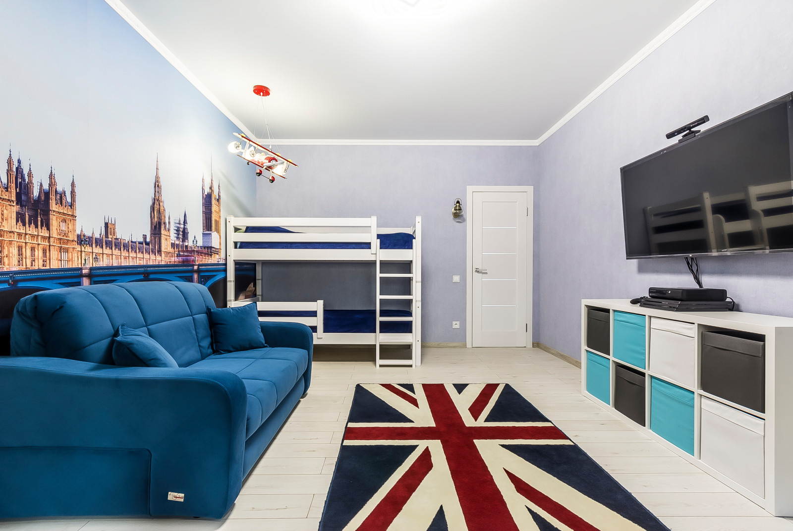 Яркая и функциональная. 2-к квартира в Краснодаре